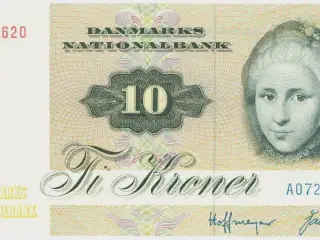 DK. 10 kr. seddel 1972