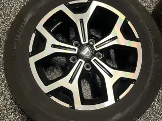 Dacia Duster originale alufælge 17” sommerhjul