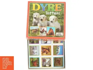 Dyre Lotteri Brætspil fra Litas Spil (str. 22,5x5 cm)