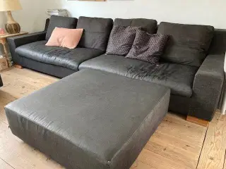 Eilersen backslash drop sofa incl. puf