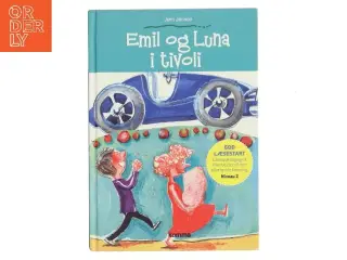 "Emil og Luna i tivoli" af Jørn Jensen (Bog)