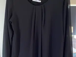 Sort chiffon bluse