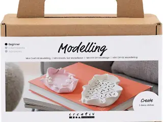 Mini DIY Kit Modellering, Skål, 1 pk.