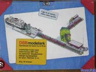 Købes  modelark DSB færge