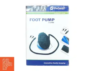Fodpumpe til fx luftmadras fra OutWell (str. 3 liter)