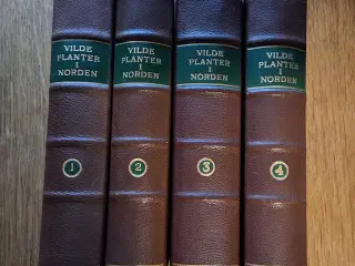 VILDE PLANTER I NORDEN 1-4,  med 919 farvefotos