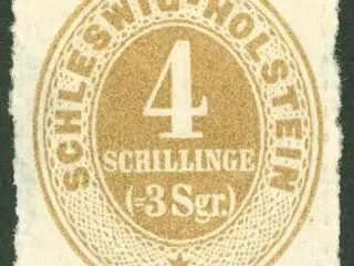 Schleswig-Holstein 4 Schilling 1865