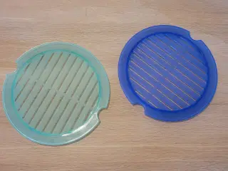 Tupperware riste til bund af skåle
