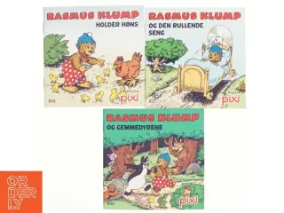Pixi bøger med Rasmus Klump