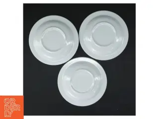 Seks undertallerkner til kaffekopper fra Waca (str. Ø. 14 cm. 6 styk)