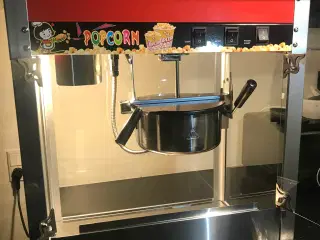 Popcorn maskine udlejes