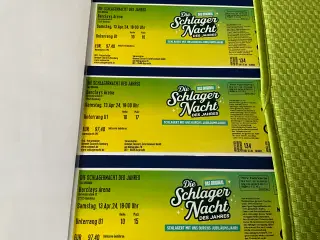 Koncertbilletter - Die Schlagernicht, Hamburg