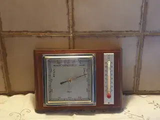 Barometer og termometer