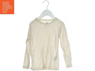 Langærmet T-shirt fra H&M (str. 116)