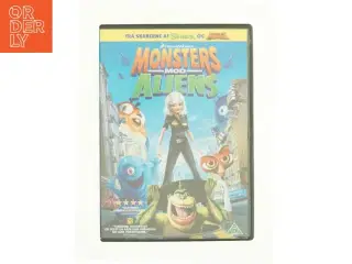 Monsters mod aliens fra DVD