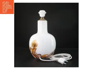 Bordlampe med hvirvlet design (str. 42 cm)