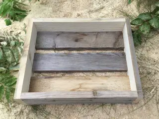 Bakke i genbrugstræ fyr 29 x 36 cm