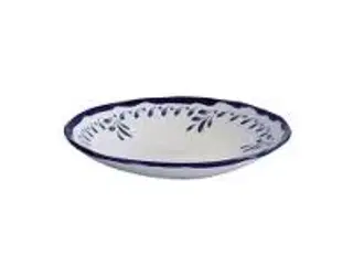 12 stk. Tallerken dyb blue 250 mm Harvest Mediterranean Dudson