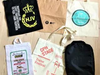 MULEPOSER  - TOTE BAGS - dustbags - net - indkøb