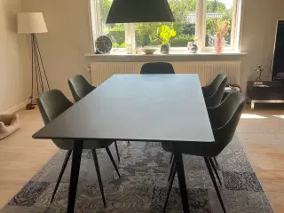 Montana spisebord med linoleumsbordplade 100x200 