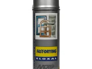 Motip Eloxal spray sølv 400ml