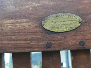 4 Teak havestole