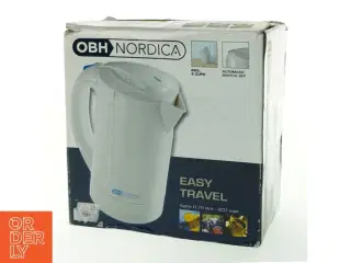 Rejseelkedel OBH Nordica 0,75 l fra OBH Nordica (str. 0,75 l. 800 watt)