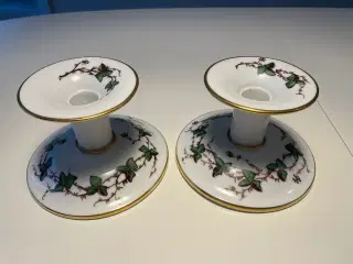 Bing og Grøndahl håndmalede lysestager