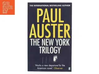 The New York trilogy af Paul Auster (Bog)
