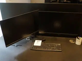 2 stk. skærme & Dock, m.v. LENOVO