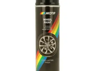 Motip Universallak Fælgspray sort højglans 500ml.