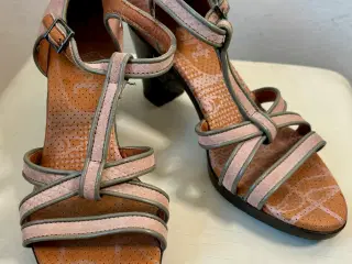 Art*, lyserøde/grå sandaler, str 38
