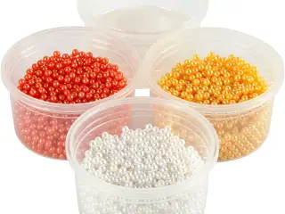 Pearl Clay® Sæt - Orange, Hvid & Gul, 3x25g + 38g
