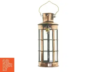 Kobber lanterne Sparebøsse (str. 28,5 x 11,5 cm)