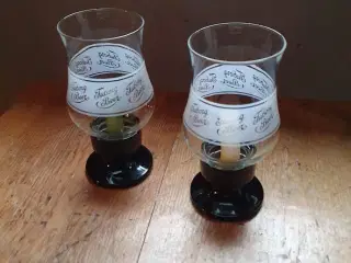 Unikke vintage lysestager - Tuborg/Carlsberg