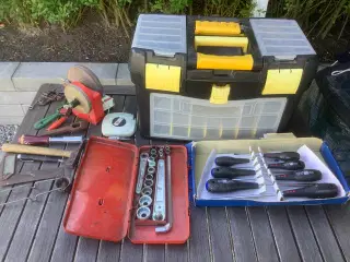 Værktøjskasse m. Værktøj