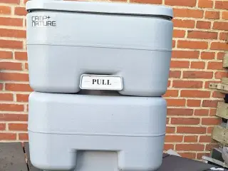 Kompakt campingtoilet