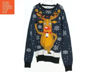 Juletrøje med rensdyrmotiv fra Nowel (str. XS)