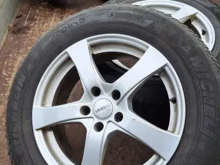 Alufælge 17'' inklusive vinterdæk sælges