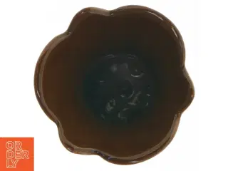 Keramikvase med blomstermotiv fra Made in west Germany