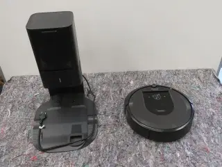 Robotstøvsuger iROBOT ROOMBA i7+ med tømmestation