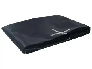 Trampolinmåtte til 14 ft/4,27 m rund trampolin stof sort