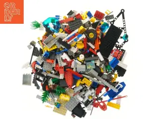 Stor blanding af LEGO-klodser fra Lego (str. 0,92 kg cm)