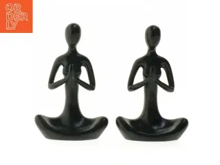 Sorte dekorative figurer (str. 13,5 cm)