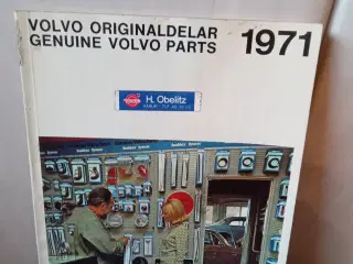 Volvo reservedele katalog  1971