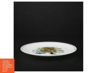 Porcelænstallerken Fyrtøjet fra Kahla (str. Ø. 19,5 cm)