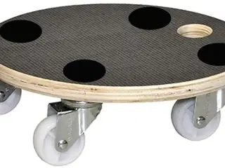 6 stk. HOME It® Krukkevogn i finér Ø30 cm