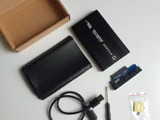 NY! 2.5" SATA USB 3.0 Kabinet til HDD / SSD