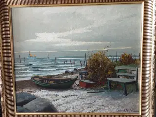 ERIK YTTING ( 1921-2000) oliemaleri