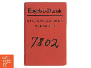 Engelsk-Dansk ordbog fra Gyldendal